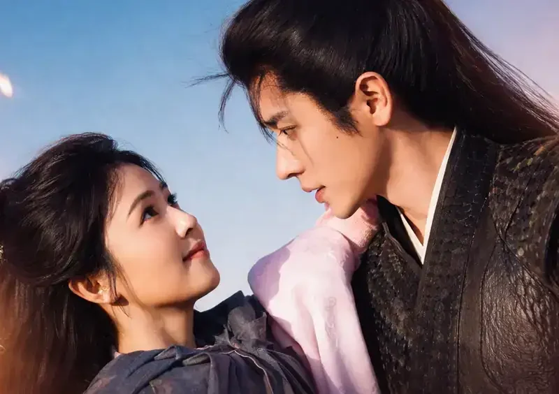 Bai Lu and Cheng Lei in Mo Li (2026) Chinese historical drama