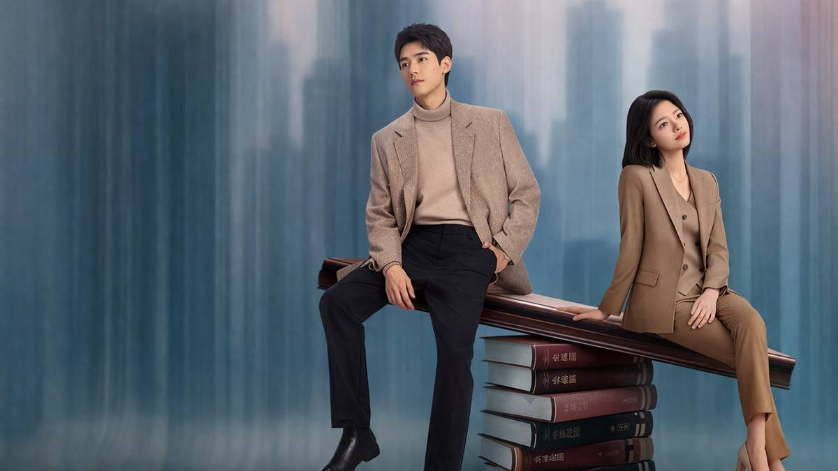 Hold a Court Now Chinese drama official poster with Gong Jun and Ren Min