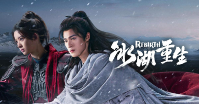 Rebirth 2026 Chinese drama poster featuring main characters in a historical review