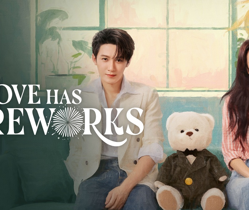 Love Has Fireworks Chinese drama official poster starring Tan Jianci and Wang Churan