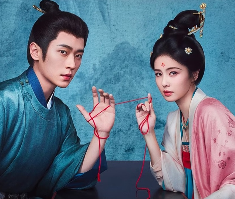 The First Jasmine Chinese drama official poster starring Bai Lu and Cheng Lei