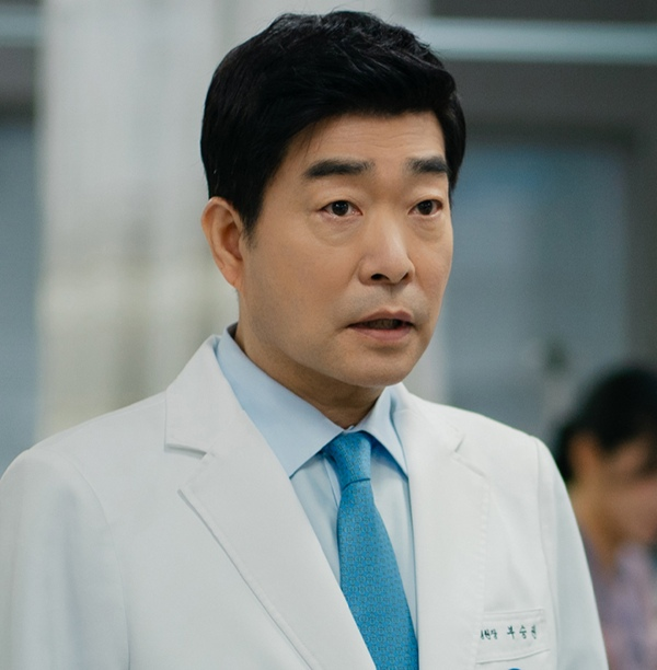 Son Hyun-joo as hospital director Bu Seung-gwon in Doctor X Mafia in White